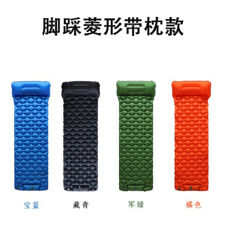Thickened Outdoor Foldable Portable Tent Nap Mat Ground Mat Moisture-proof Mat Single Double Egg Nest Mat Inflatable Mat