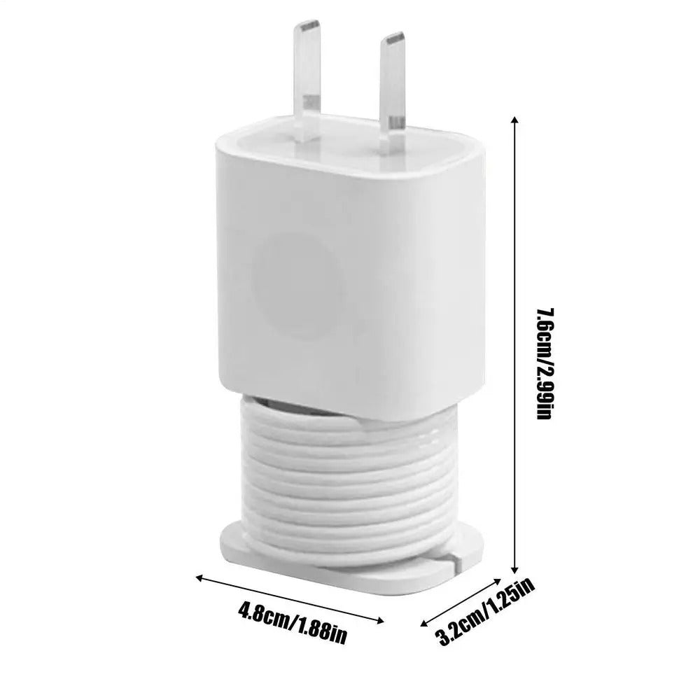 2 In 1 Silicone Cable Winder Charger Protector Cover Wire Organizer Anti-Break Data Cable Storage Case Waterproof Accessories