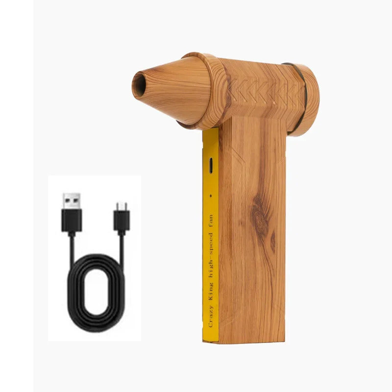 New 360000RPM Electric Air Blower Turbo Jet Fan Brushless Motor High-Speed Turbo Violent Fan USB Charge Powerful Dust Blower