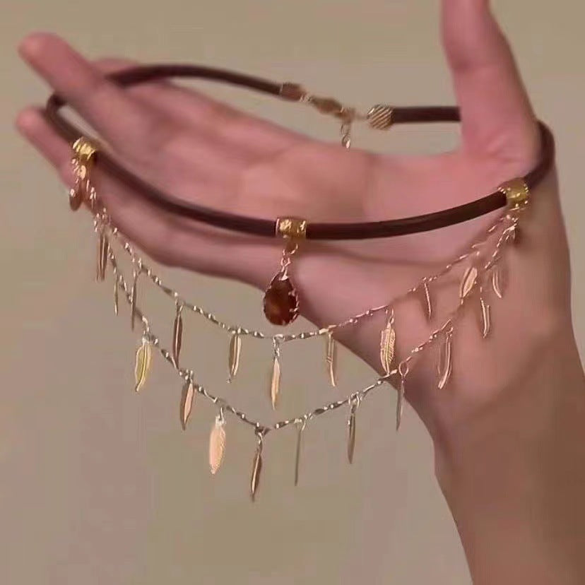 Sunflower Necklace Female Niche Design Sense