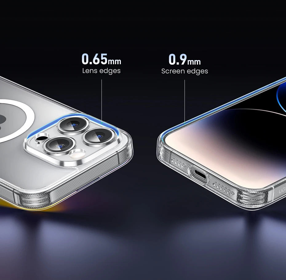 UGREEN Magnetic Case for iPhone 16 15 14 13 Pro Max Case Shockproof Cover for iPhone 16 Pro Max 15 Plus 16pro Macsafe TPU Cases