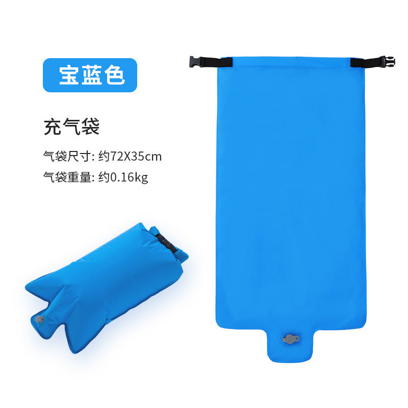 Thickened Outdoor Foldable Portable Tent Nap Mat Ground Mat Moisture-proof Mat Single Double Egg Nest Mat Inflatable Mat