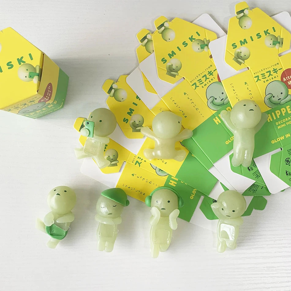 Sonny Angel Smiski Night Light Blind Box Corner Jun Toys Mystery Boxes Cute Mobile Phone Pendant Car Office Decoration Kid Gift