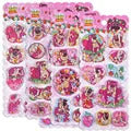 Sanrio Original Little Twin Star Children's Water Cup 3D Decorative Sticker Cartoons Phone Case Foam Sticker Ledger Stickers