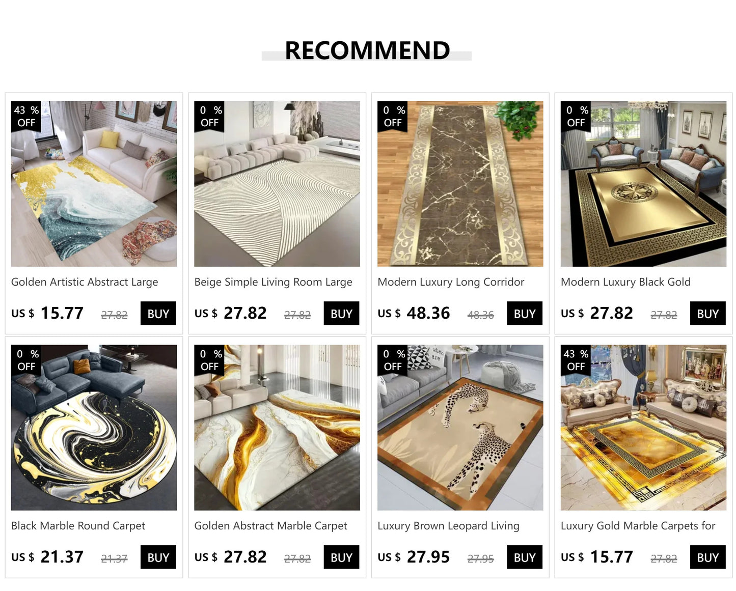 Luxury Computer Chair Mat Study Tables Floor Carpet Non-slip Modern Rugs for Bedroom Home Decoration Hall Doorway Mats alfombras