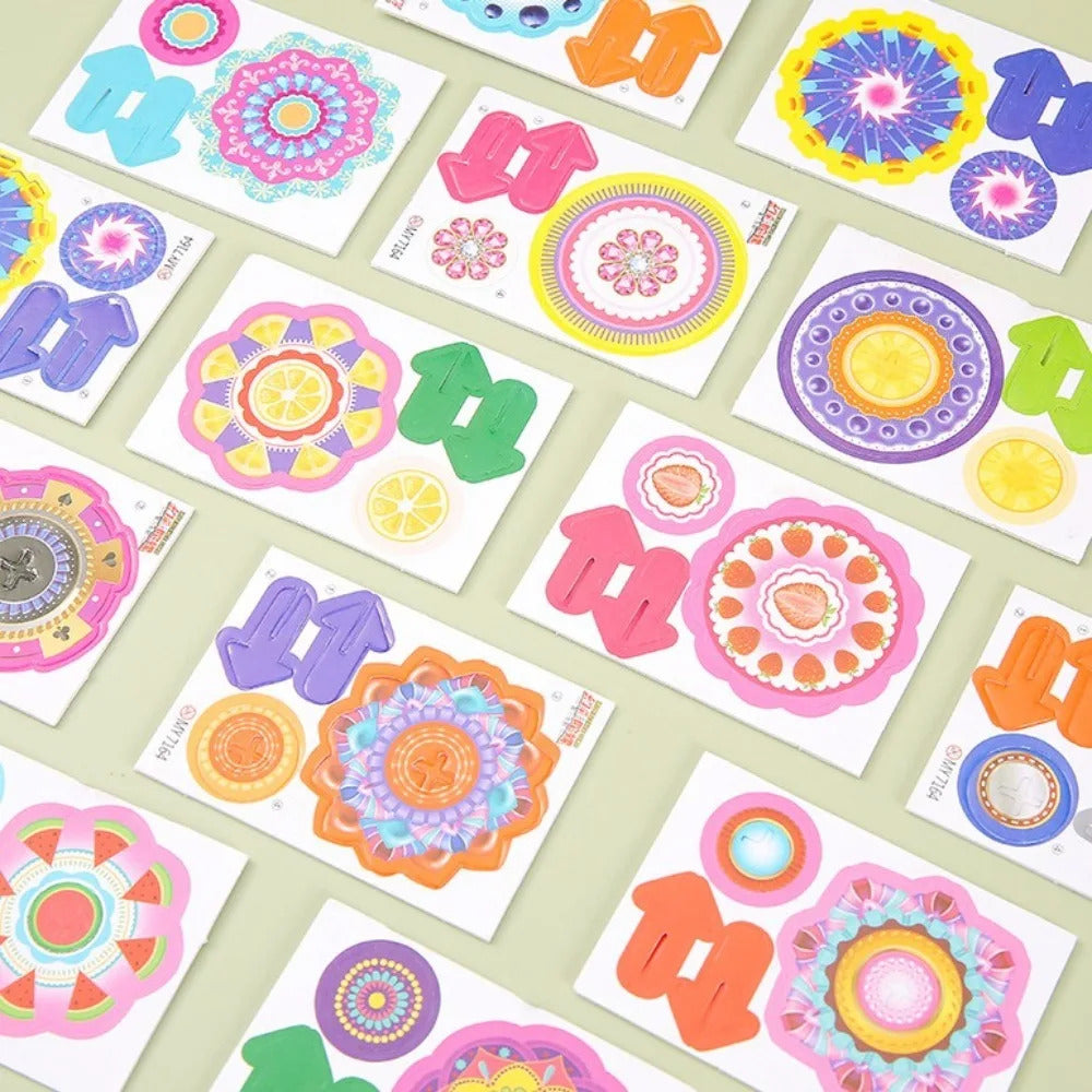 30pcs New Paper Jigsaw Puzzles 3D Early Education Puzzle Model Handmade Children's Toys Assembly Model Kids