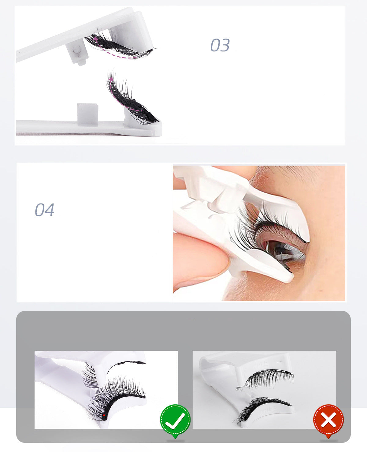Foreign Trade Hot-Selling Magnetic False Eyelash Set 3D Magnetic Eyelashes No Glue No Removal Magnetic False Eyelashes Factory Direct