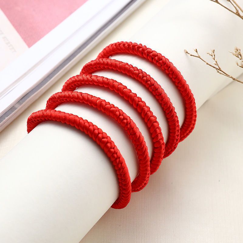 Bracelet Diamond Knot Red Rope Lovers Diamond Knot Red Rope Gift Couple Red Bracelet Spring Red Rope