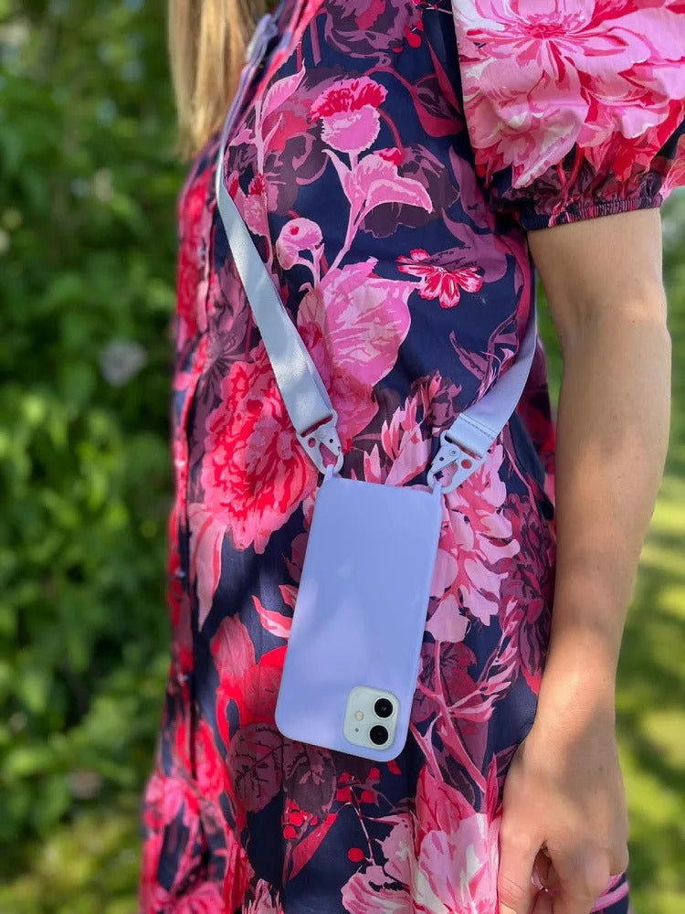 2025 Crossbody Strap Lanyard Silicone Phone Case For iPhone 16 15 14 13 12 Mini 11 Pro Max Plus Candy Color Soft TPU Back Cover