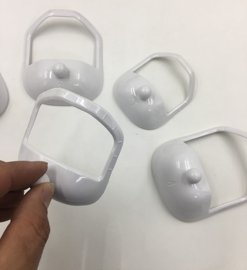 Cross-Border One Piece Dropshipping Beard Modeling Template 5-Piece Beard Modeling Template 5PCs Beard Guide 6