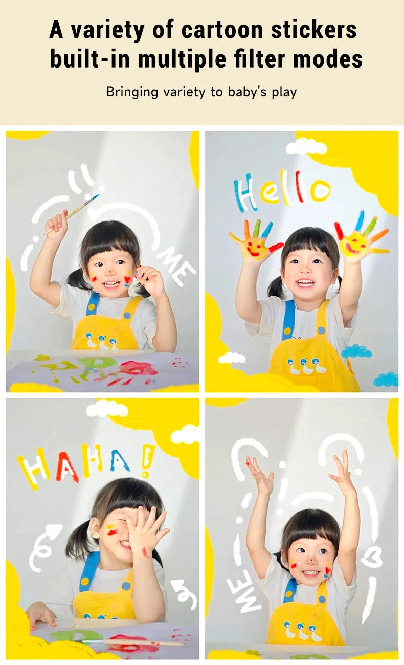 Baby Phone Toys Smart Phone Camera Toys Cartoon Musical Mini  Cellphone Learning Toy Silicone cover Toy Kids Digital Camera Gift