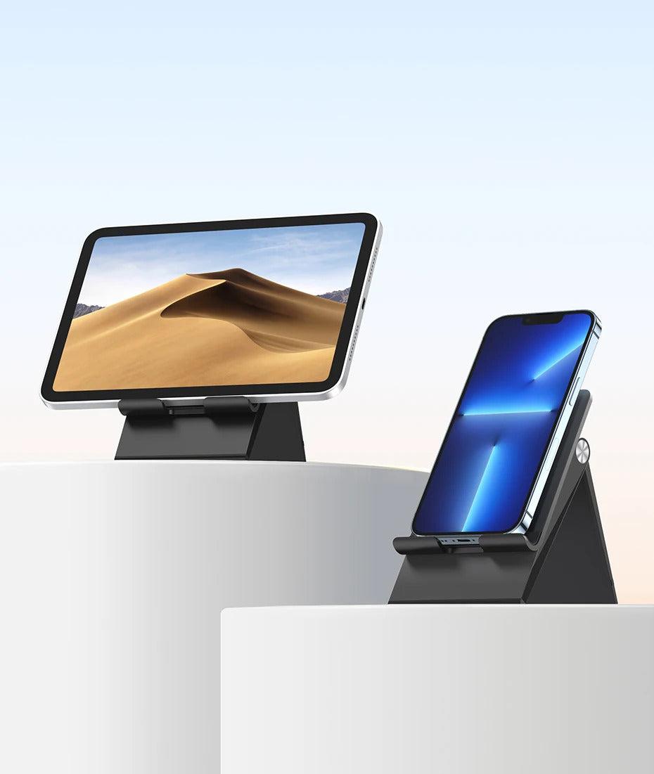 UGREEN Phone Stand Holder Desk Cell Phone Dock Stand for iPhone 16 15 14 Pro Max Adjustable Foldable Mobile Phone Holder Stand