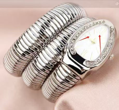 Bifanxi Cross-Border Snake Watch Women's Fashion Bangle Watch Creative Quartz Watch Personality Bangle Watch Wholesale