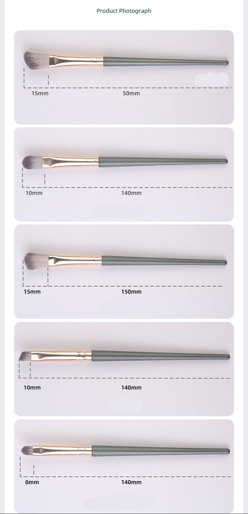 New 14 PCs Green Cloud Makeup Brushes Suit Super Soft Bristle Complete Set for Beginners Powder Brush Eye Shadow Beauty Tools