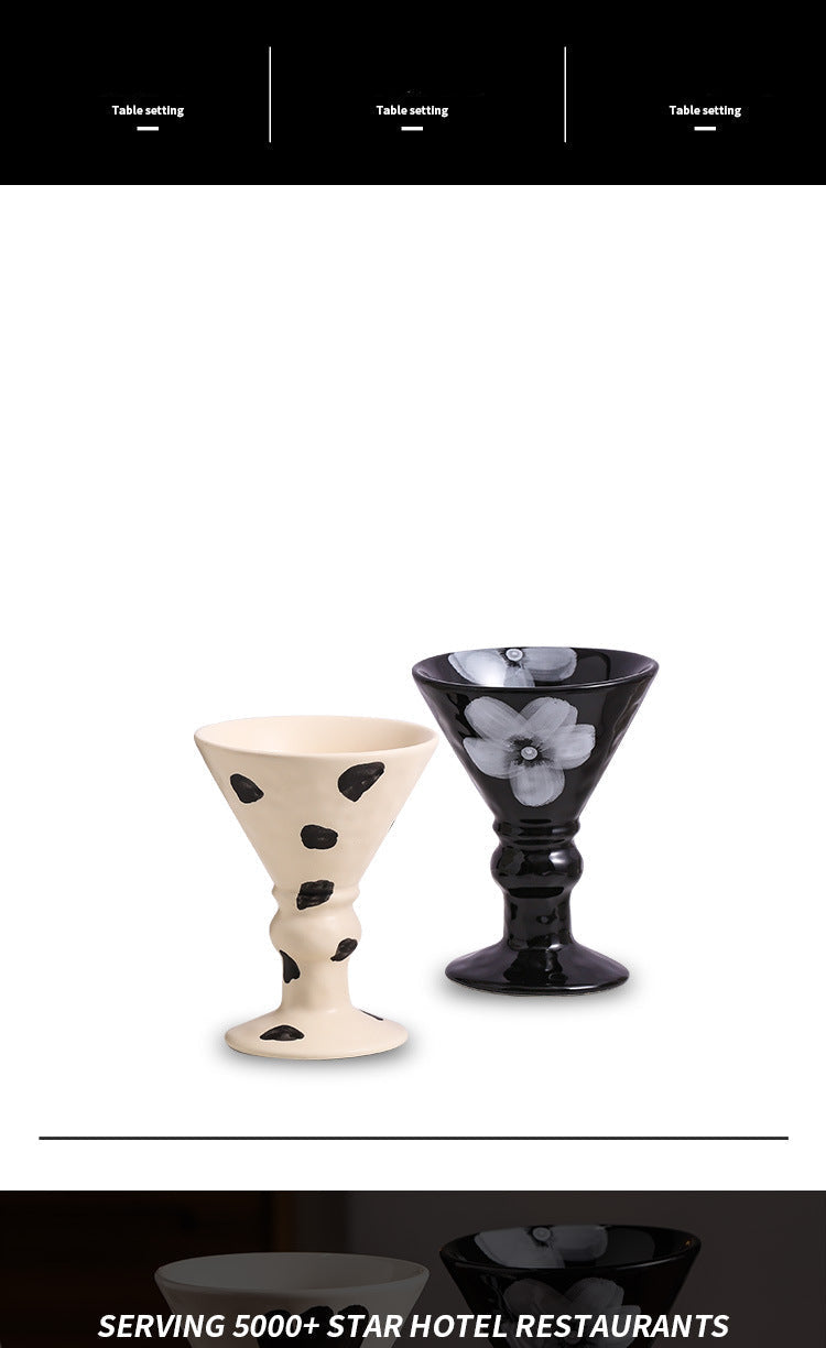 Personalized High-Value Ins Mug Household Water Cup Goblet Ceramic Milk Coffee Cup Couple Breakfast Gift