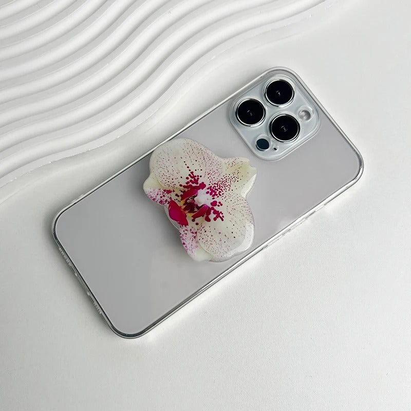 New Orchid Phone Stand Phalaenopsis Socket Grip Network Hot Talent Recommendation Foldable Cymbidium Phone Bracket For IPhone 16