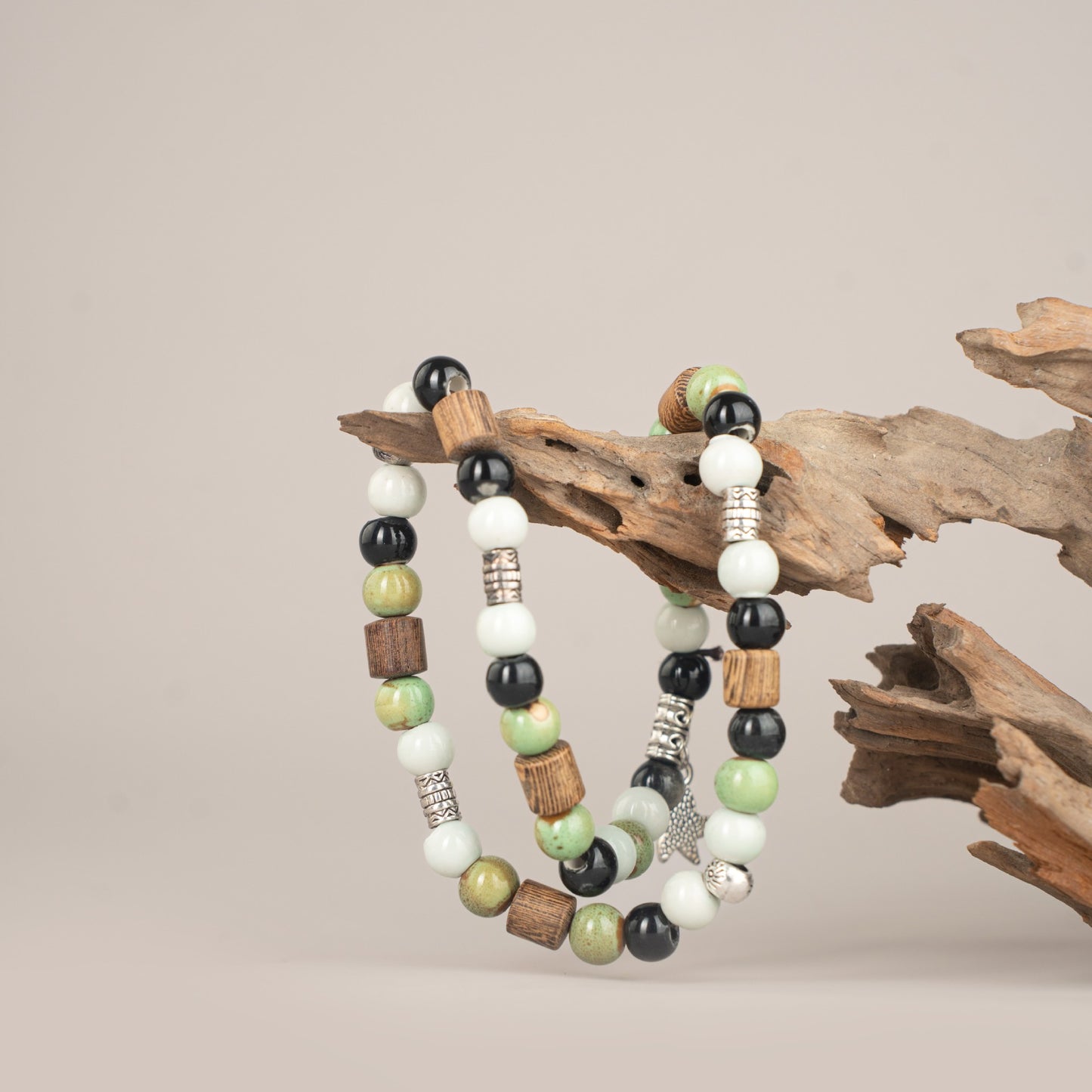 Jingdezhen Ceramic Jewelry Ethnic Style Simple Mixed Style Women's Gift Bracelet