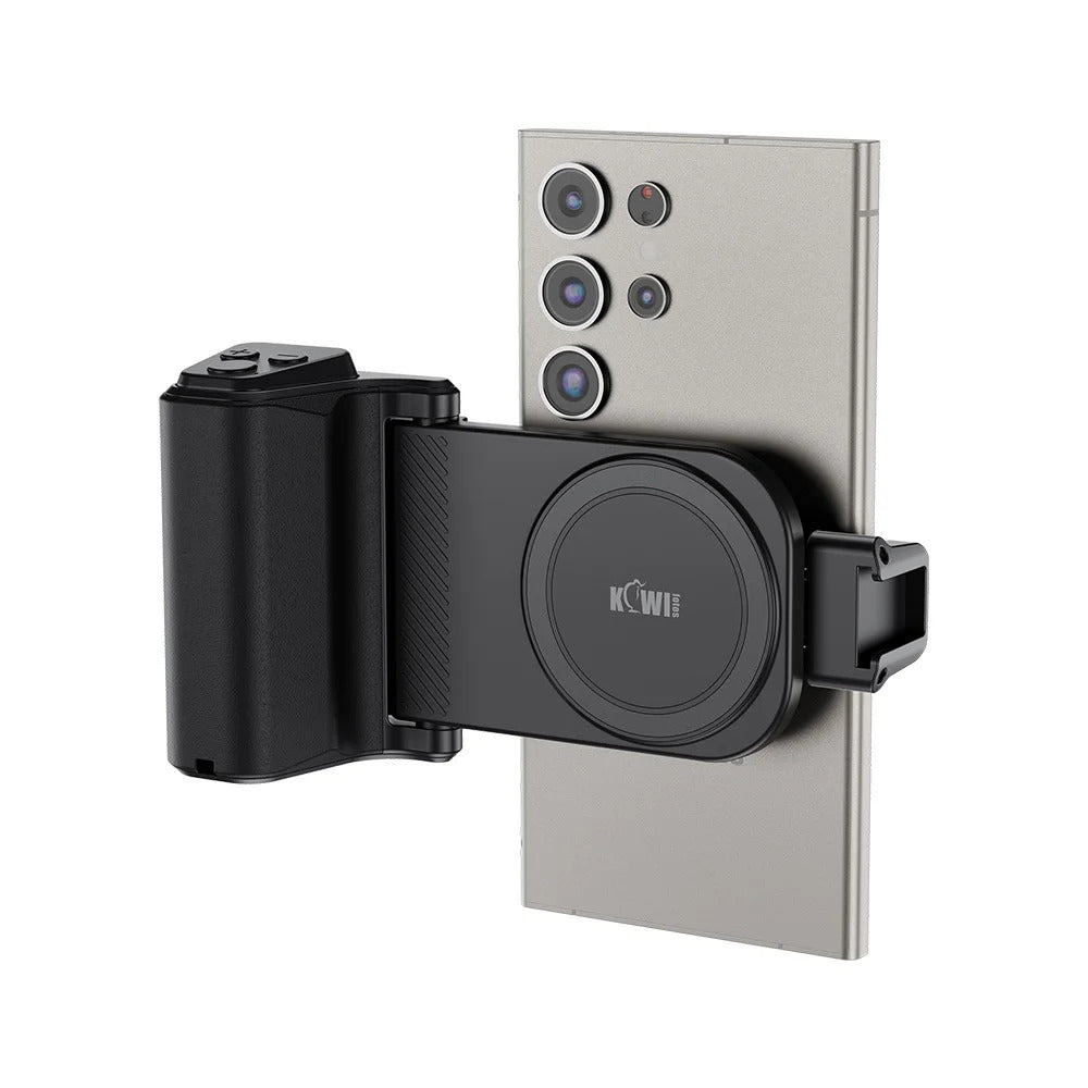 Magnetic Phone Camera Grip Handle with Zoom Funtion For Android Smartphone Magsafe Camera Handle Bluetooth Bracket for iPhone 16