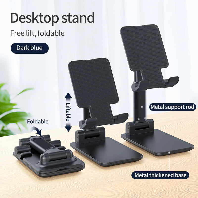 SmartDevil Phone Holder Foldable Stand Holder for iPhone 12 Pro Max Adjustable Desk Holder Stand for iPhone 11 Pro Max X XS XR 8