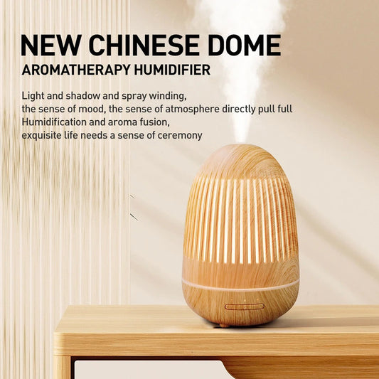 Air Humidifiers For Home Essential Oils Diffusers For Bedroom Purifier Tabletop USB Aroma Aromatherapy Machine Fragrance Lamp