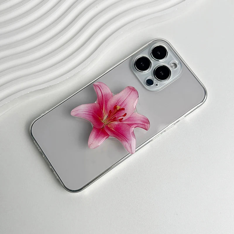 New Orchid Phone Stand Phalaenopsis Socket Grip Network Hot Talent Recommendation Foldable Cymbidium Phone Bracket For IPhone 16