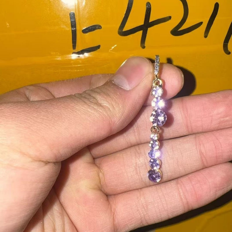 Niche Design Maillard Brown Simple Ear Clip Internet Hot New Popular Light Luxury High-End Fashion Earrings for Women