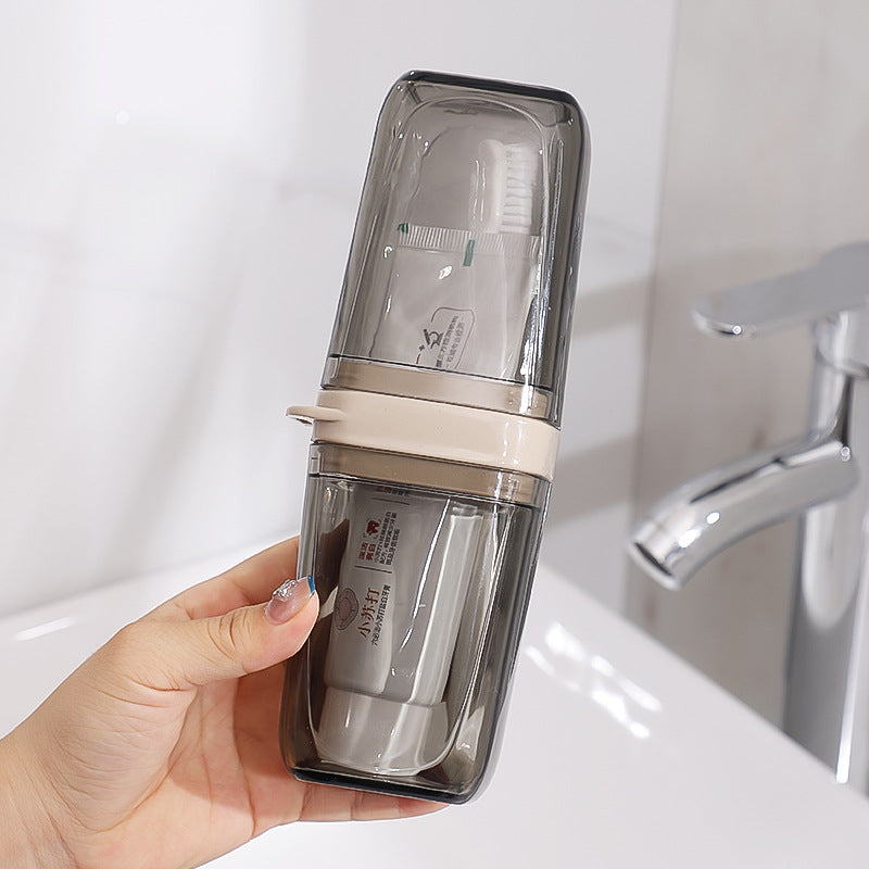 Cartoon Cute Mouthwash Cup Home Children Travel Portable Washing Cup Soap Box Set Toothbrush Cup Toothpaste