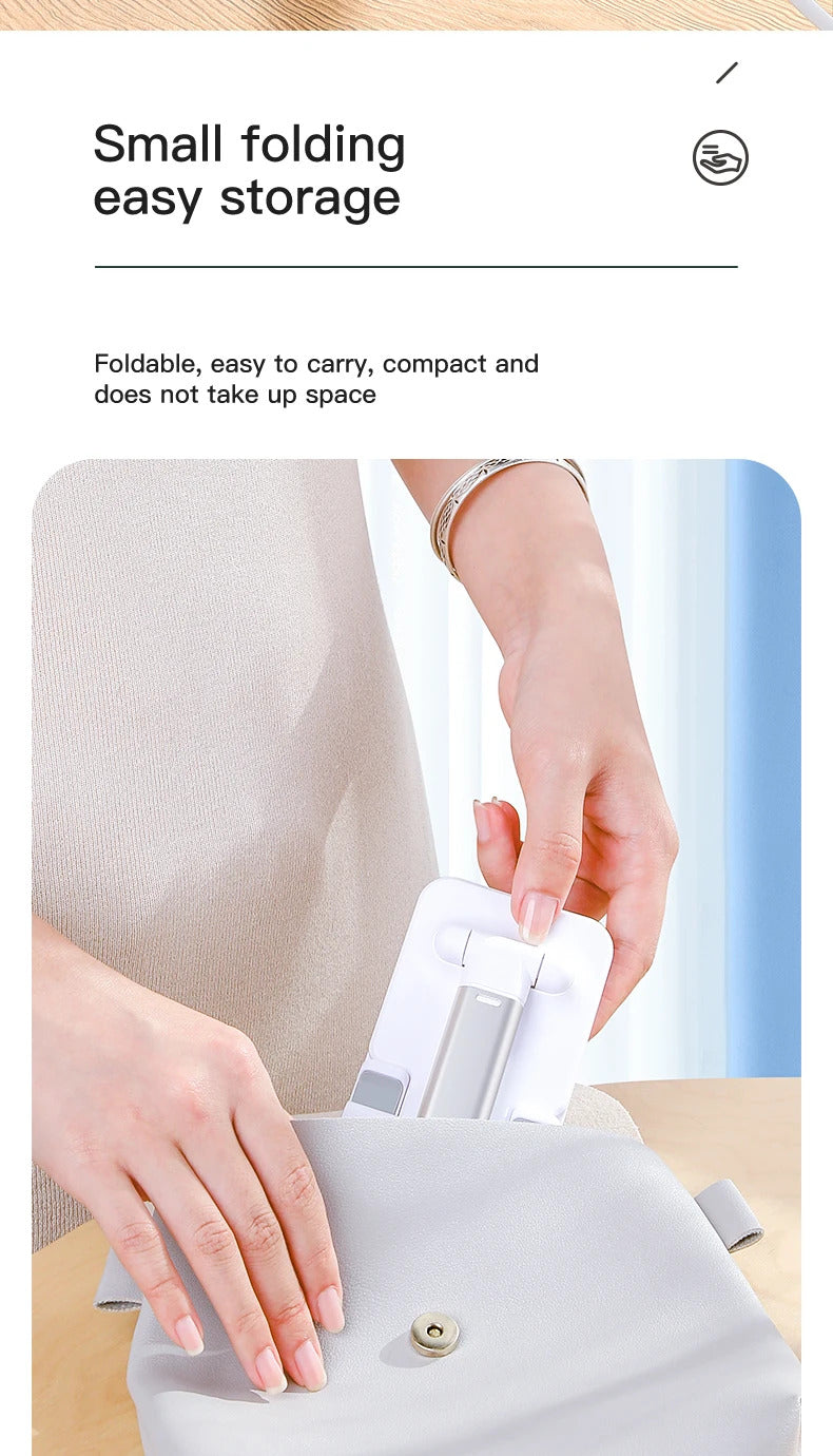 SmartDevil Phone Holder Foldable Stand Holder for iPhone 12 Pro Max Adjustable Desk Holder Stand for iPhone 11 Pro Max X XS XR 8