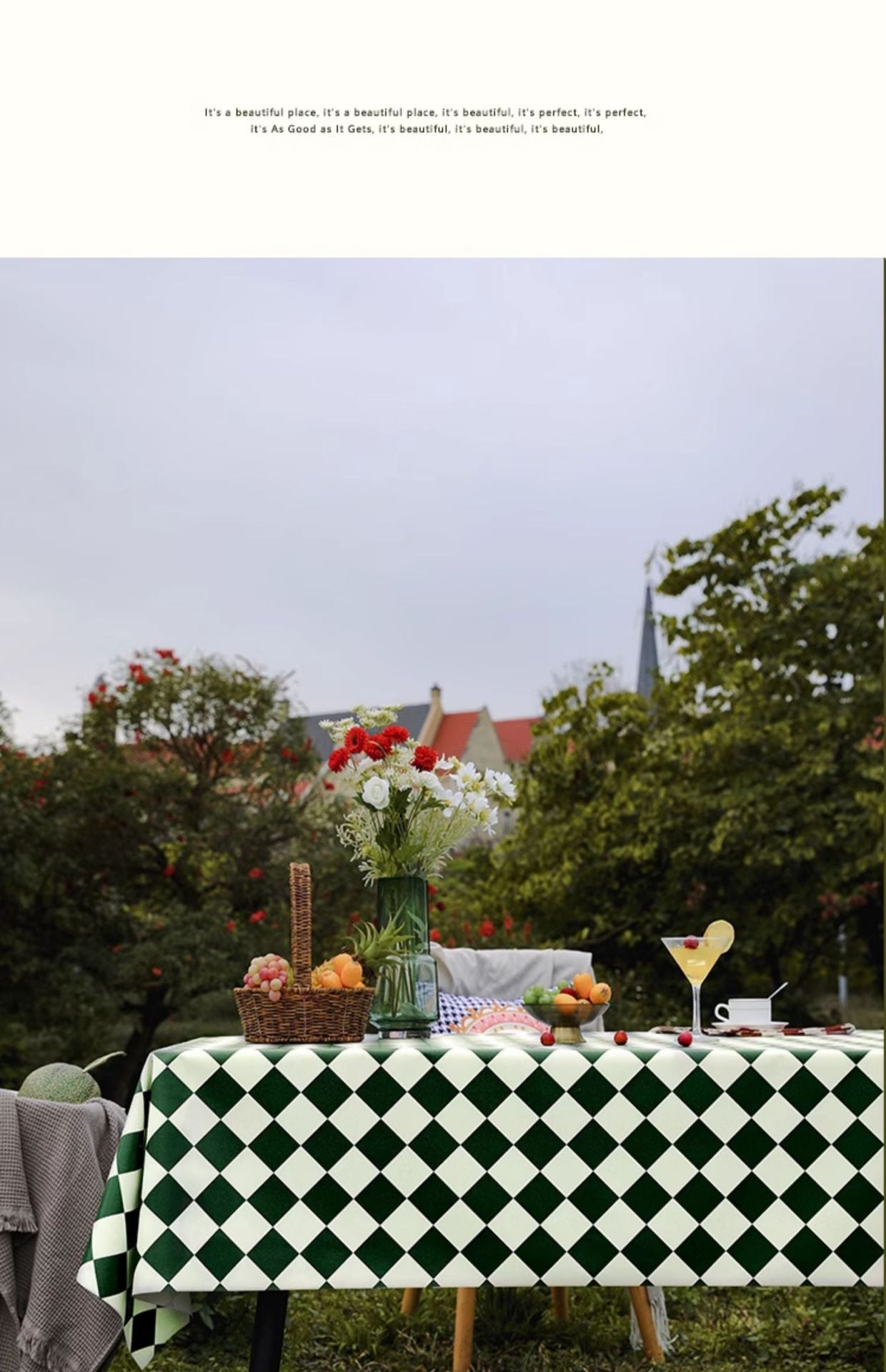 Outdoor Egg Roll Table Tablecloth Camping Picnic Table Mat Outdoor PVC Disposable Tablecloth Stall