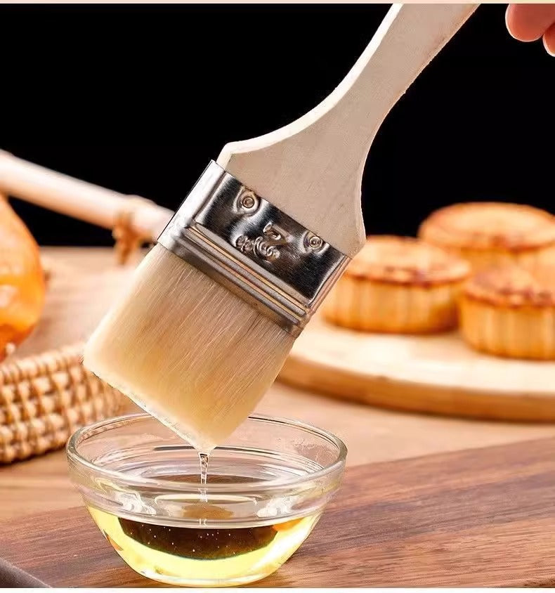 Barbecue Brush Brushing Oil Oil Brush Barbecue Oil Kitchen Pancake Brushing Oil Sauce Household Soft Fur No Lint, No Burning, No Rotten Baking