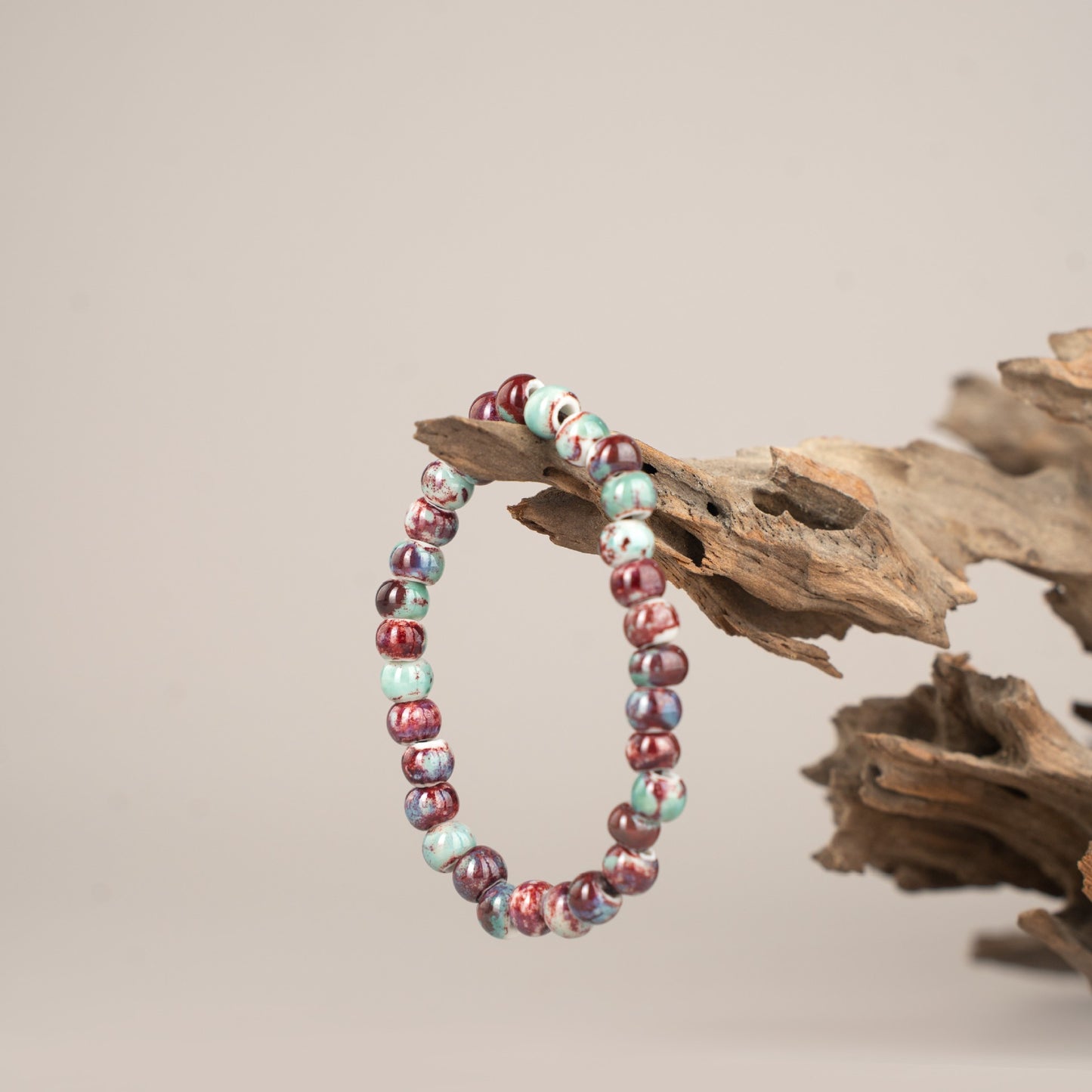 Jingdezhen Ceramic Jewelry Ethnic Style Simple Mixed Style Women's Gift Bracelet