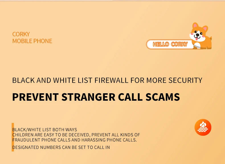 2023 New Cute Mini Koki Mobile Phone Flip Cartoon Kids Children Dual Sim 2G GSM Keyboard Botton MP3 Player Unlocked Cellphone