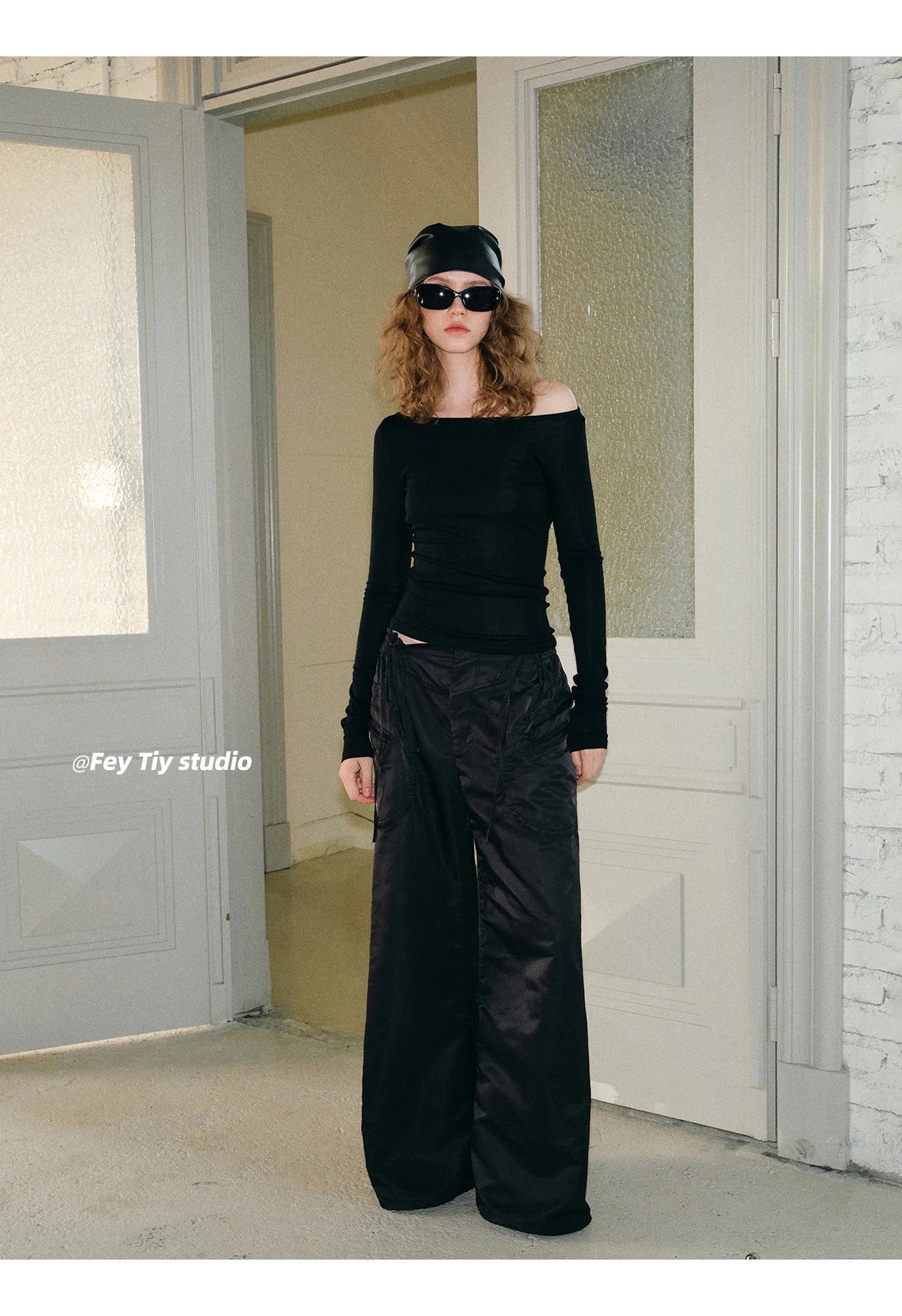 Retro Spicy PU Leather Headscarf Hat Women Summer Y2k Square Scarf Hip-hop Kerchief Korean Series Versatile Headband hair scarf