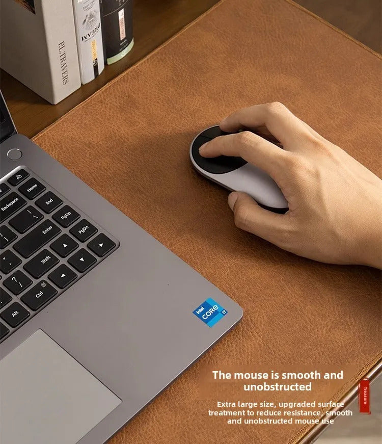 Retro Mousepad Mouse Pad Large Waterproof Non-slip PU Suede Desk Mat Computer Keyboard Desk Pad Mouse Mats Gaming Accessories