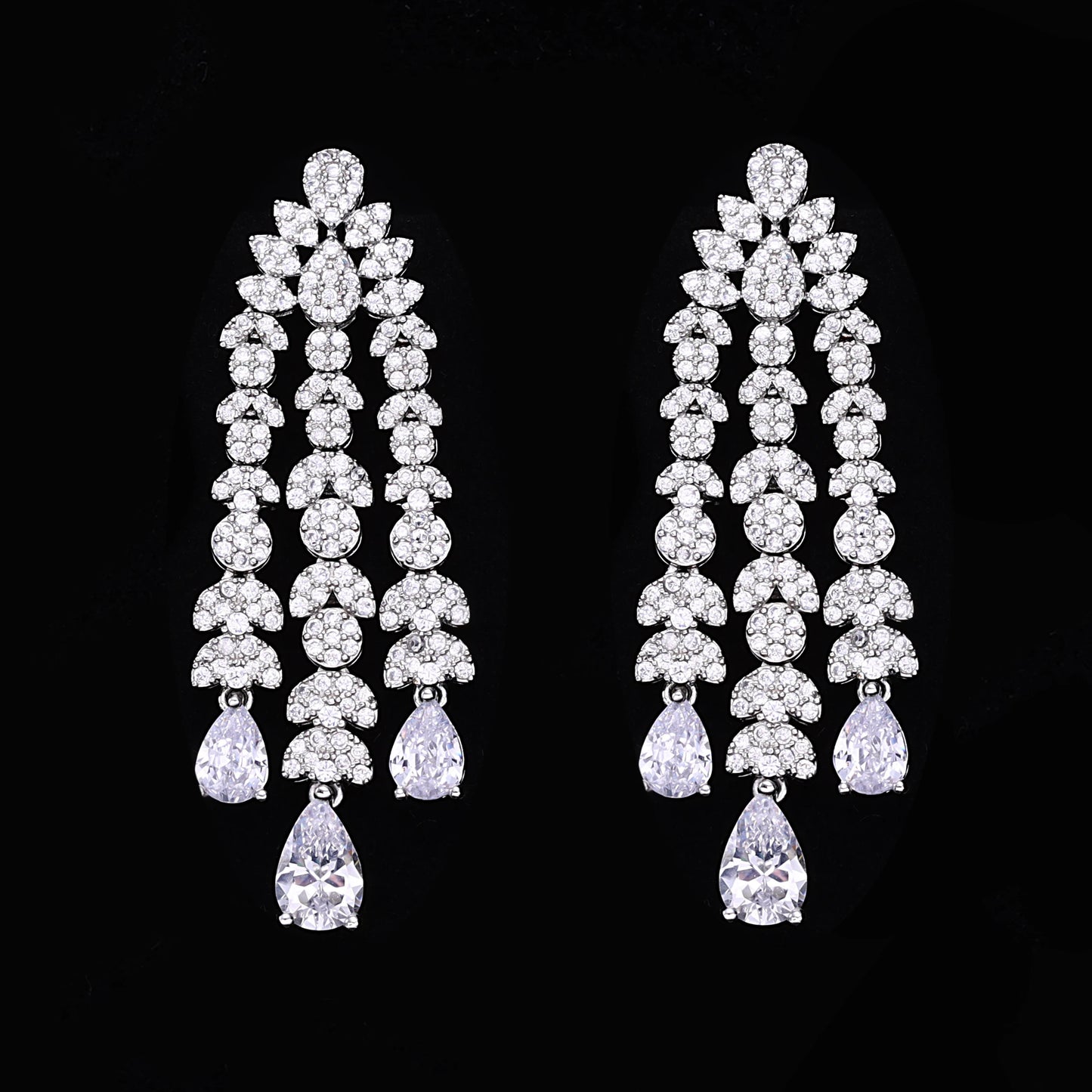 2024 New 4-piece Bride Zirconia Full Set Women's Party Jewelry Set Dubai Nigeria Crystal Wedding Jewelry Set