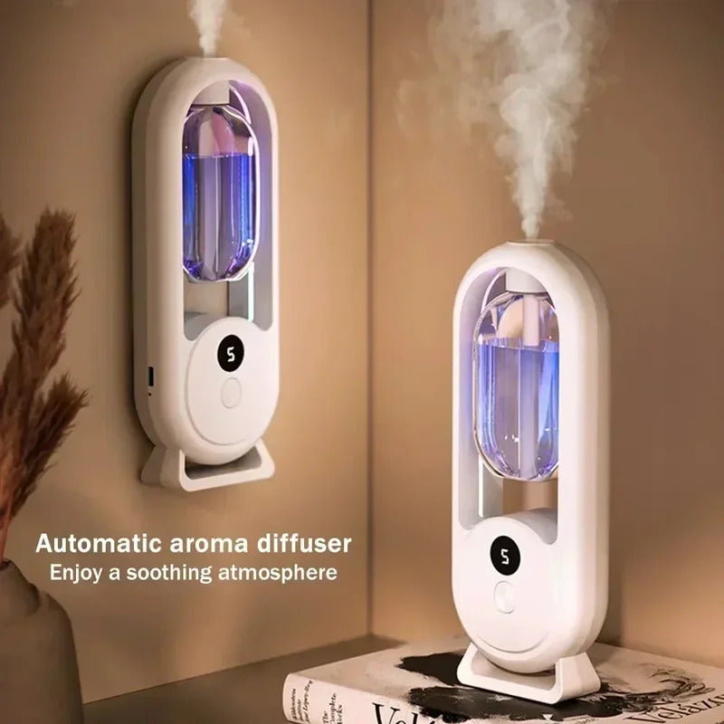 Automatic Fragrance Machine Essential Oil Diffuser Nebulizer Perfume Scent Machine for Kitchen and Toilet Home Deodorization