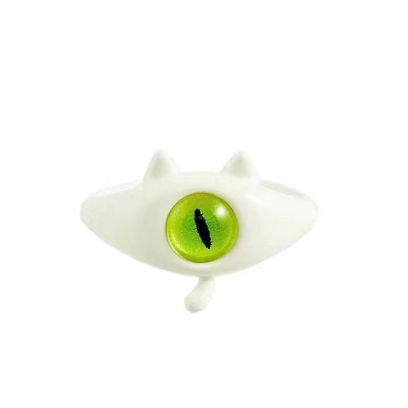 Funny Little Monster Ring Childlike Cute One-Eyed Ins Student Children Girlfriends Couple Gifting New