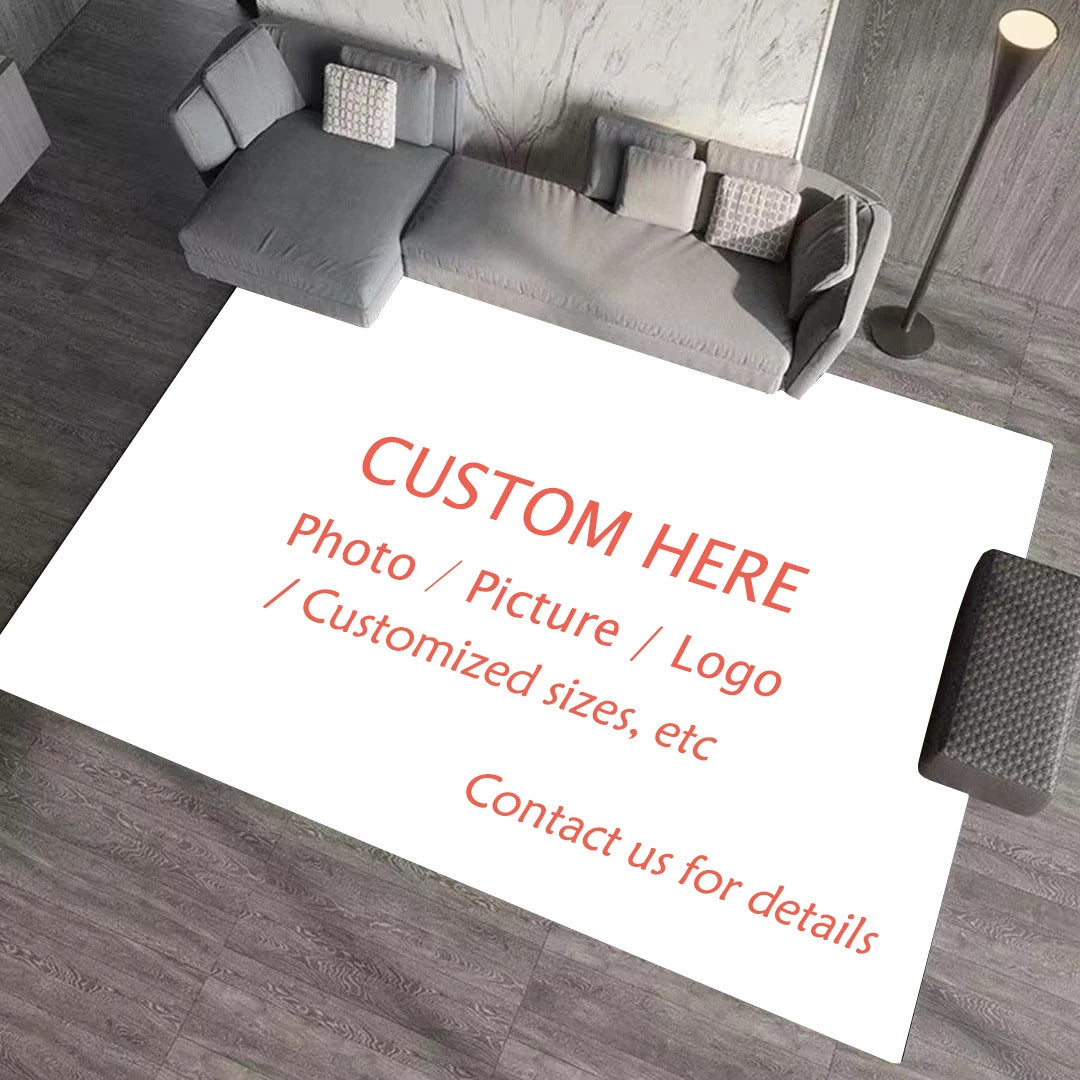 Luxury Modern Geometric Living Room Carpets Home Decoration Golden Green Rugs for Bedroom Washable Fluffy Large Area Mat Bedside