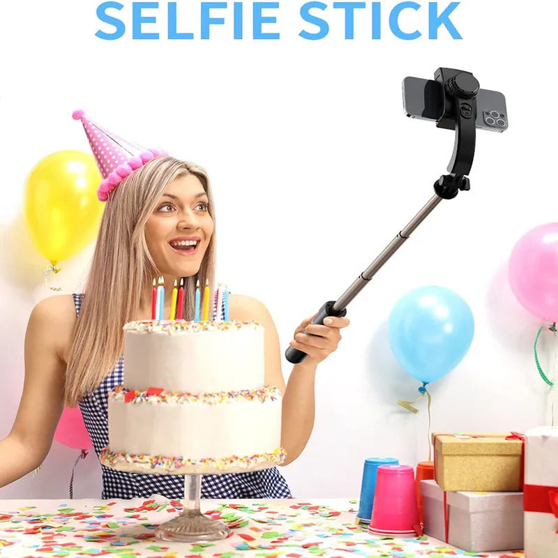 FANGTUOSI 2025 new Selfie Stick Stand Mobile Phone with microphone Support Wireless Gimbal Stabilizer For iPhone Android Holder