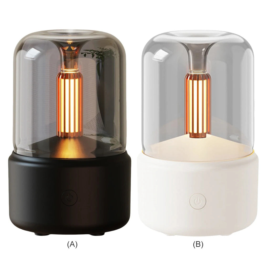 Cool Mist Humidifier Aromatherapy Diffuser with Light Electric Aroma Diffuser Essential Oil Purifier Mist Maker Lights For Home