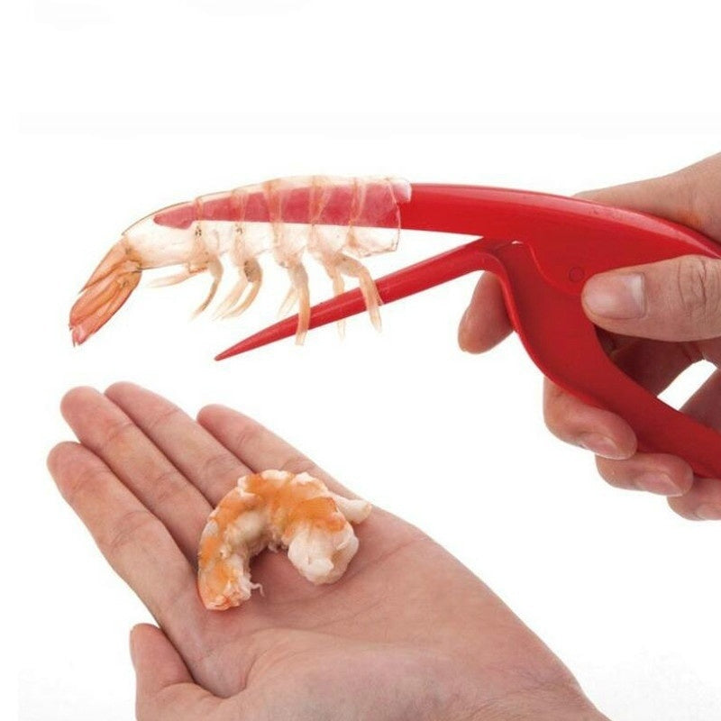 Kitchen Appliance Stainless Steel Shrimp Peeler Prawn Peeler Line Cutter Cleaning Shrimp Line Fishing Lobster Peel Seafood Tool