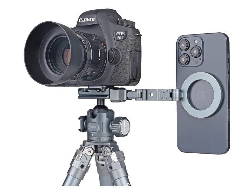XILETU Foldable Magnetic Phone Holder Camera Rabbit Cage Tripod Universal External Magsafe Accessory for iPhone 15 14 13 12