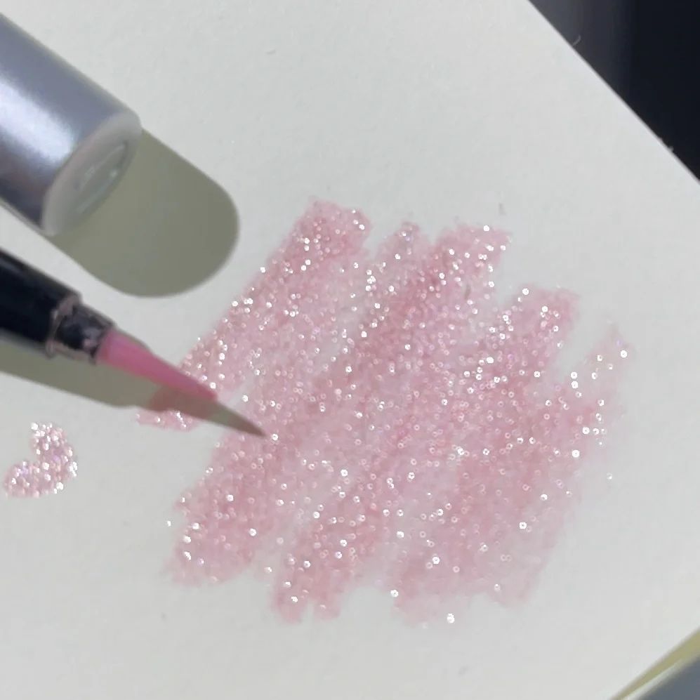 Diamond in the Debris Tear Feeling ~ Ultra-Fine Flash Waterproof Sweat-Proof Liquid Eyeliner Brightening Pearlescent Eye Shadow Pen Long Lasting Non Smudge