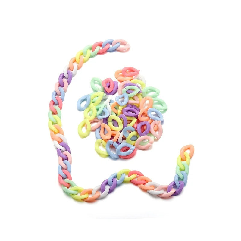 Bracelet Making Kit Including Jewelry Beads  Chains Colorful Charm Beads Pendants DIY Craft For Girls, Jewelry Gift Set For Girl