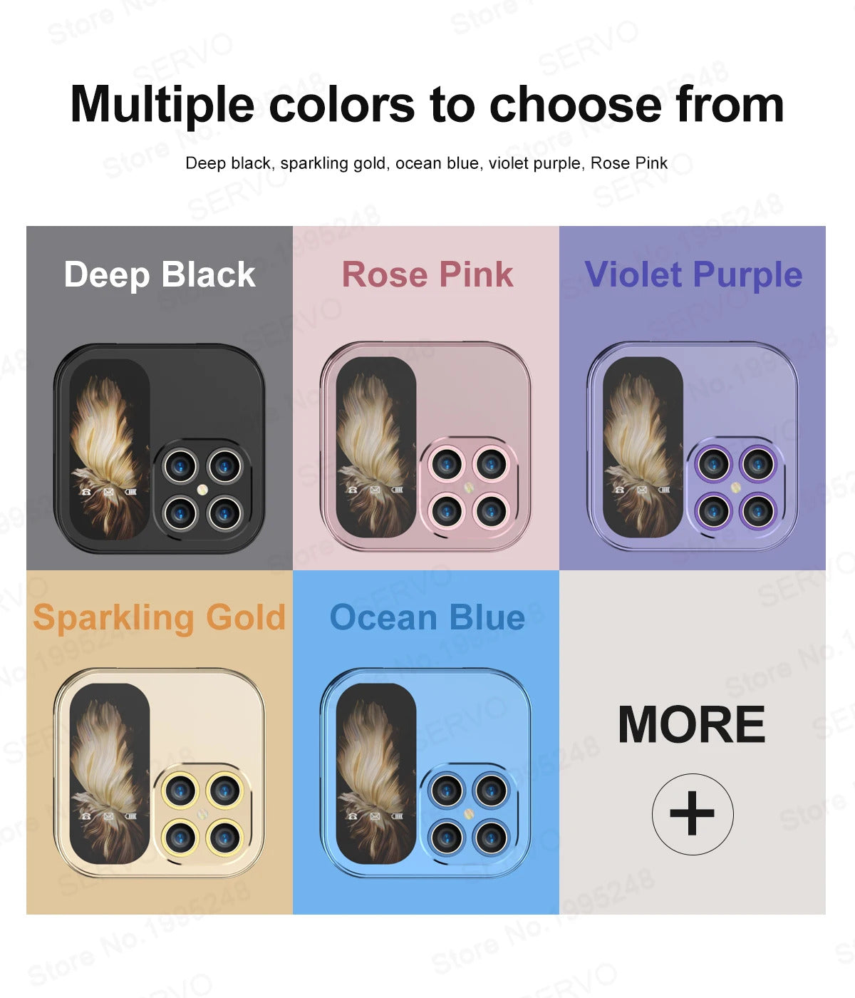 SERVO i17 Mini Dual SIM Card Fold Mobile Phone 2G Network Video Player Flashlight FM Radio Magic Voice Small Box Flip Cellphones