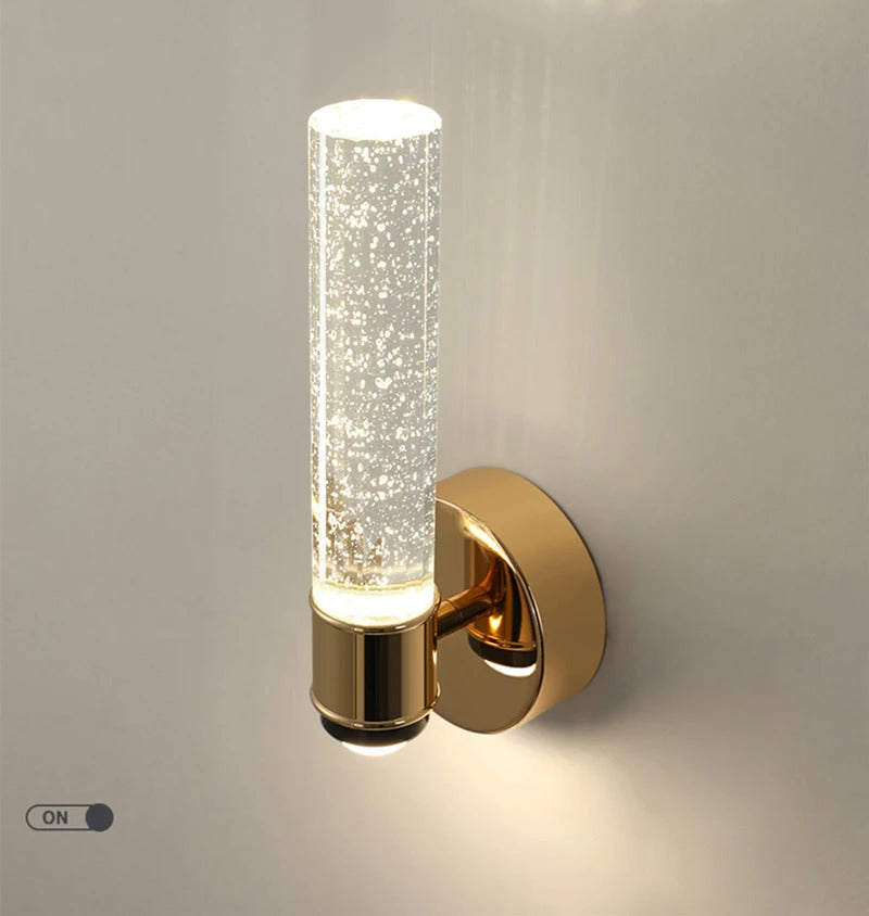 Modern Bubble Crystal Wall Lamps LED Wall Sconces Living Room Bedroom Bathroom Corridor Aisle Indoor Decor Home Hanging Lights
