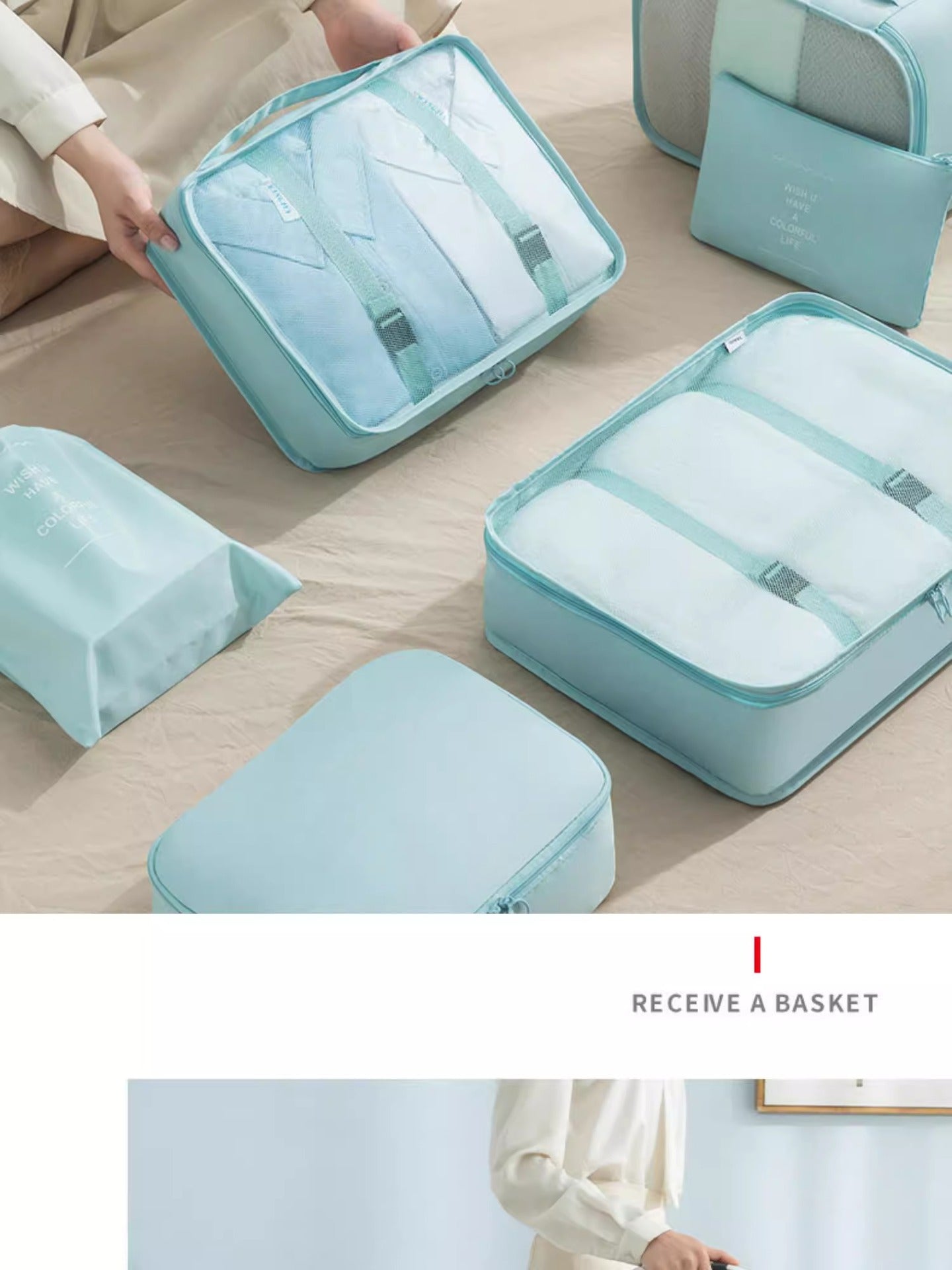 Travel Storage Bag Luggage Organizer Clothing Organizer Bag Shoes Underwear Storage Bag Travel Clothes Packing Maternity Bag