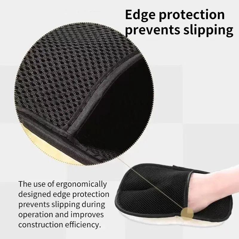 Car Washing Imitation Wool Gloves Thickened Plush Car Wiping Gloves Waxing Polishing Car Cleaning Products cleaning cloth