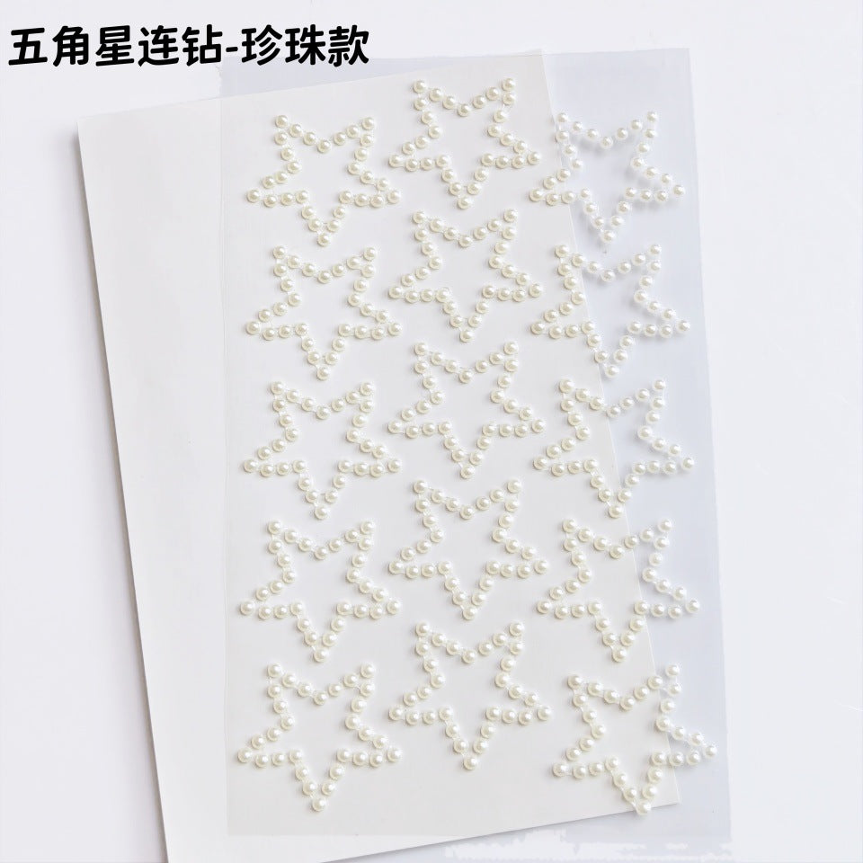Glitter Gradient Butterfly Wing Tattoo Eye Corner Face Stickers Children's Eye Makeup DIY Stickers Fish Scale Performance Catwalk