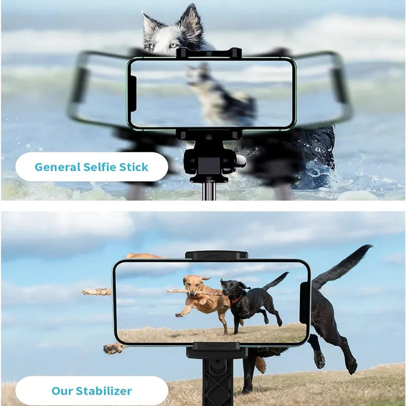 FANGTUOSI 2025 new Selfie Stick Stand Mobile Phone with microphone Support Wireless Gimbal Stabilizer For iPhone Android Holder